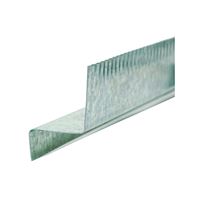 Amerimax 5651500120 Z-Bar Flashing, 10 ft L, 5/8 in W, Galvanized Steel, Pack of 50 