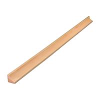 ALEXANDRIA Moulding 00106-20096C1 Cove Moulding, 96 in L, 11/16 in W, Pine Wood, Pack of 10 