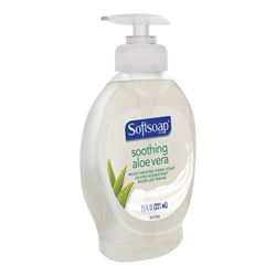 Softsoap 26012 Hand Soap, Liquid, Off-White, Aloe, 7.5 oz Bottle 