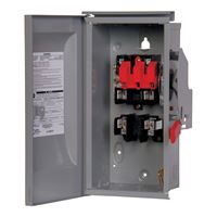 Siemens LF211NU Safety Switch, 2 -Pole, 30 A, 240 V, Lug Terminal 