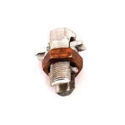 nVent ERICO ESBP8 Split Bolt Connector, #14 to 8 Wire, Silicone Bronze Alloy, Tin-Coated 