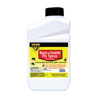 Bonide REVENGE 46178 Barn and Stable Fly Spray, Liquid, Brown/Yellow, Mild Solvent, 12 qt 