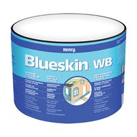Blueskin WB25 HE201WB968 Window and Door Flashing, 75 ft L, 6 in W, Paper, Blue, Self-Adhesive 