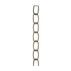 Westinghouse 7007100 Fixture Chain, 3 ft L, Metal, Antique Brass, Pack of 6 