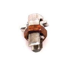 nVent ERICO ESBP1/0 Split Bolt Connector, #6 to 1/0 Wire, Silicone Bronze Alloy, Tin-Coated 
