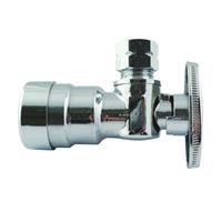 Apollo APXPV1238A Stop Valve, 1/2 x 3/8 in Connection, Push-Fit x Compression, Brass Body 