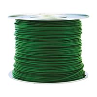 CCI 56422023 Primary Wire, 16 AWG Wire, 1-Conductor, 60 VDC, Copper Conductor, Green Sheath, 100 ft L, Pack of 2 