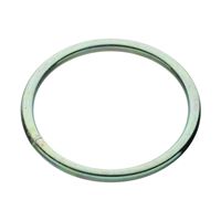 National Hardware 3155BC Series N223-172 Welded Ring, 850 lb Working Load, 3 in ID Dia Ring, #1 Chain, Steel, Zinc 