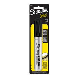 Sharpie 2018321 Permanent Marker, Chisel Lead/Tip, Black Lead/Tip 