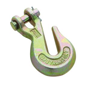 National Hardware N282-079 Clevis Grab Hook, 3/8 in, 6600 lb Working Load, Steel, Yellow Chrome