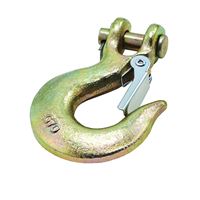 National Hardware 3256BC Series N830-319 Clevis Slip Hook with Latch, 5/16 in, 4700 lb Working Load, Steel 