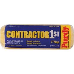 Purdy Contractor 1st 144688183 Paint Roller Cover, 1/2 in Thick Nap, 18 in L, Polyester Cover 