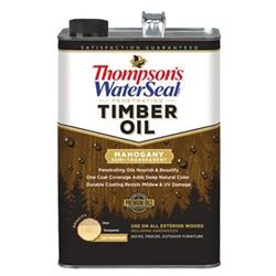 Thompsons WaterSeal TH.048851-16 Penetrating Timber Oil, Mahogany, Liquid, 1 gal, Can, Pack of 4 