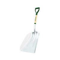 Landscapers Select PALY-14-OR Scoop, Aluminum Blade, Wood Handle, Ergonomic D-Grip Handle 