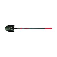 Razor-Back 45000 Shovel, 8-3/4 in W Blade, Steel Blade, Fiberglass Handle, Long Handle, 48 in L Handle 