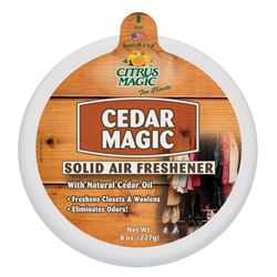 Citrus Magic 616471647 Air Freshener, 8 oz, Cedar, 56 days-Day Freshness, Pack of 6 