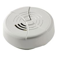 BRK FG250B Smoke Alarm, 9 V, Ionization Sensor, 85 dB, Ceiling, Wall Mounting, White 
