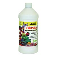 Alaska 100099247 Fish Fertilizer, 32 oz Bottle, Liquid, 5-1-1 N-P-K Ratio 