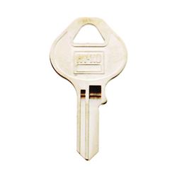 Hy-Ko 11010M13 Key Blank, Brass, Nickel, For: Master Locks and Padlocks, Pack of 10 