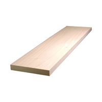 ALEXANDRIA Moulding 0Q1X6-27048C Hardwood Board, 4 ft L Nominal, 6 in W Nominal, 1 in Thick Nominal 