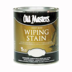 Old Masters 14916 Wiping Stain, Crimson Fire, Liquid, 0.5 pt, Can 