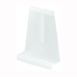 Make-2-Fit PL 7756 Spline Channel Pull Tab, Plastic, White, Raw, 6/CD 