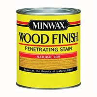 Minwax 220904444 Wood Stain, Natural, Liquid, 0.5 pt, Can 