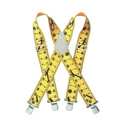 CLC Tool Works Series H110RU Work Suspender, Elastic, Yellow, Pack of 6 