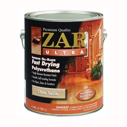 ZAR 32913 Polyurethane, Liquid, Clear, 1 gal, Can, Pack of 2 