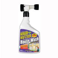 Krud Kutter HW32H/4 House Wash Cleaner, 32 oz, Can, Liquid, Mild, Pack of 4 