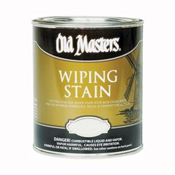 Old Masters 11816 Wiping Stain, Dark Mahogany, Liquid, 0.5 pt, Can 
