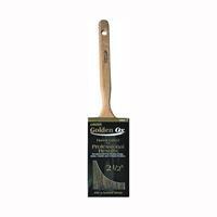 Linzer WC 2462-2.5 Paint Brush, 2-1/2 in W, 2-3/4 in L Bristle, Very Fine China Bristle, Flat Sash Handle 