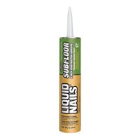 Liquid Nails LN-602 Construction Adhesive, Light Tan, 10 oz Cartridge, Pack of 24 