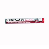 Hercules ProPoxy 20 Series 25515 Epoxy Putty, Solid, Black/White, 4 oz 