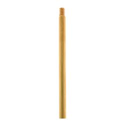 Quickie 54101 Broom Handle, 7/8 in Dia, 48 in L, Threaded, Wood 