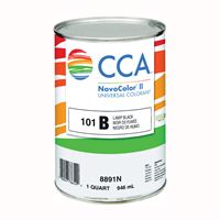 CCA NovoColor II Series 076.008891N.005 Universal Colorant, Carbon Black, Liquid, 1 qt 