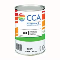 CCA NovoColor II Series 076.008897N.005 Universal Colorant, Brown, Liquid, 1 qt 