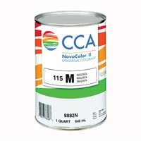 CCA NovoColor II Series 076.008882N.005 Universal Colorant, Magenta, Liquid, 1 qt 