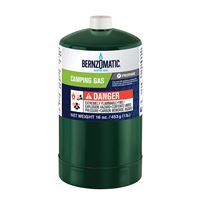 BernzOmatic 327774 Camping Gas Cylinder, 16.4 oz, Pack of 12 