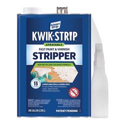 Klean Strip KWIK-STRIP GKWL962 Paint and Varnish Stripper, Liquid, Aromatic, 1 gal, Can, Pack of 4 