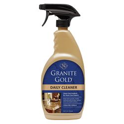 Granite Gold GG0032 Daily Granite Cleaner, 24 oz, Liquid, Lemon Citrus Fragrance, Clear, Pack of 6 
