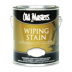 Old Masters 11101 Wiping Stain, Natural Tint Base, Liquid, 1 gal, Can, Pack of 2 
