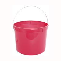 ENCORE Plastics 05160 Paint Pail, 5 qt Capacity, Plastic, Red, Pack of 24 