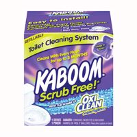 Kaboom 35113 Toilet Cleaning System, Granular, Chlorine, White 