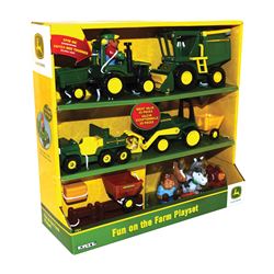 John Deere Toys 34984 Farm Playset, 18 months and Up, Green, Pack of 2 