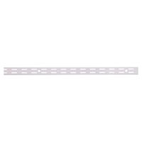 ProSource 25202PHL Shelf Standard, 2 mm Thick Material, 1 in W, 25-1/2 in H, Steel, White 