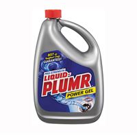 Liquid-Plumr 00228 Clog Remover, Liquid, Pale Yellow, Bleach, 80 oz Bottle, Pack of 6 