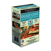 Famowood 5050080 Glaze Epoxy Coating, Liquid, Slight, Clear, 1 qt, Container 