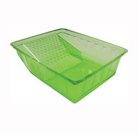 Midstate Plastics 201303 Paint Tray, 6 in W, Plastic, Green, Pack of 24 