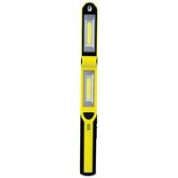 PowerZone ORLEDRFHH01 Work Light, Lithium-Ion Battery, LED Lamp, 40, 300 and 600 Lumens, Yellow and Black 